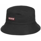 Levi's Kape s šiltom BUCKET HAT BABY TAB LOG Črna