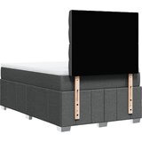  Krevet box spring s madracem tamnosivi 120 x 190 cm tkanina | shoptok.hr
