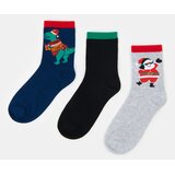 Sinsay Pamučne čarape s božićnim motivom 3 pack Slike