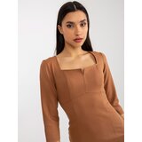 LAKERTA Dress-LK-SK-509075.15P-camel | Shoptok.si