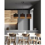 Candellux Lighting luster/visilica-Porto lampa viseća crna 3x60W E27, crni abažur + bronza | Eponuda.com