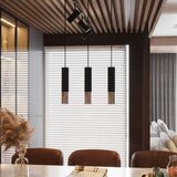  Sollux SL.0949 - Luster na sajli LOOPEZ 3xGU10/10W/230V okrugli, crni/bakarni | Eponuda.com