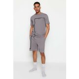 Trendyol Muška pidžama - komplet TMNSS23PT00017/Black Cene