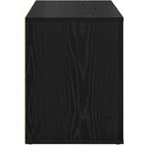 vidaXL Polica za cipele Crni hrast 75 x 35 x 45 cm Konstruirano drvo | shoptok.hr