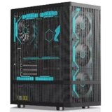 Stars Solutions Kuciste Stars Solution B01 Crno, Metal Mesh, 4x 12cm ARGB Cene