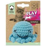  m-pets cat octopus igračka organski pamuk plava Cene