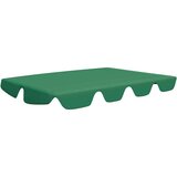 vidaXL Zamjenski krov za vrtnu ljuljačku zeleni 150 / 130x70 / 105 cm | shoptok.hr