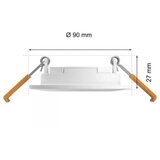 Philips KOMPLET 2x LED RGBW prigušiva za kupatilo, ugradna plafonska svetiljka Hue SLIM LED/8,3W/230V IP44 | Eponuda.com