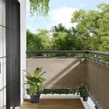 vidaXL Balkonsko platno taupe 75x700 cm 100 % poliestrski oxford Cene