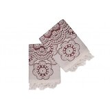 Lessentiel Maison set ručnika Marcello, 50x90cm, 2 komada, crveno-bež | Eponuda.ba