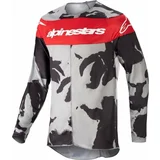 Alpinestars Racer Tactical Jersey Gray/Camo/Mars Red S MX dres