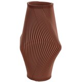 PT LIVING Rjava vaza iz poliresina (višina 30 cm) Twisted Rib – | Shoptok.si