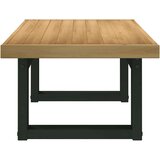 vidaXL Klubska mizica NOAIN z nogami v obliki črke U trdna borovina | Shoptok.si