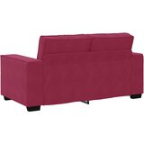  Dvodijelni set sofa s jastucima, vinsko crveni baršun | Eponuda.ba