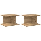 Noćni ormarić 2 pcs Umjetnički hrast 40 x 30 x 25 cm | shoptok.hr