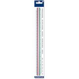 Staedtler Ravnilo z razmerji in pretvorbami (561 98-4BK), 22 cm | Shoptok.si