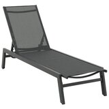 Ambia Garden LEŽALNIK aluminij prašno lakirano temno siva | Shoptok.si