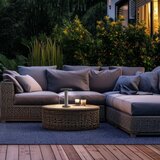 Brilliant LED Solarna prigušiva dodirna lampa MAGUA LED/2W/3,7V IP44 crna | Eponuda.com
