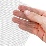Mrežna tkanina 40 x 500 cm 18 mesh Nehrđajući čelik 304 Srebrna | shoptok.hr
