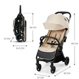 Kinderkraft sportska kolica Apino, Dune Beige | shoptok.hr