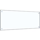 vidaXL Kuhinjska zaščitna obloga prozorna 100x40 cm kaljeno steklo | Shoptok.si