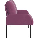  Sofe s jastukom 110cm Ljubičasta Šperploča - Ljubičasta 110 cm | shoptok.hr
