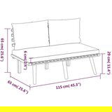  8-dijelna vrtna garnitura s jastucima masivno bagremovo drvo | shoptok.hr