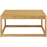  otoman Čvrsto drvo akacije Bijela 79 x 79 x 37 cm | Eponuda.ba