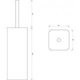 Copen Wc četka CONCEPT hrom (C-07-102) | ePonuda.com