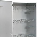  Pećnica s pušnicom i drvenom sječkom 44,5 x 29 x 110 cm čelična | shoptok.hr