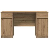  Stol s policom hrast artisan 140 x 49 x 76 cm Konstruirano drvo | Eponuda.ba