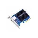 Synology E10G18-T1 Single-port, high-speed 10GBASE-T/NBASE-T add-in card for servers, PCIe 3.0 x4, Low Profile and Full Height Bracket, 5 years warranty