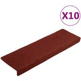 Maison Chic Preproga, Ruge za stopnice 10 kosov bordo rdeče 65x21x4 cm, (22120774) | Shoptok.si
