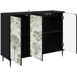  Kreveta GOTHA Crni hrast 102 x 33 x 76 cm Konstruirano drvo | shoptok.hr