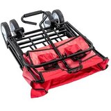 Leziter LSZK0101 sklopiva vrtna kolica crvena – praktična transportna kolica | shoptok.hr