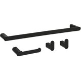 REA Bath Set kopalniških dodatkov Mati Black 4 deli | Shoptok.si