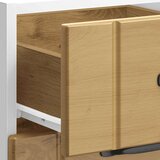  Donji kuhinjski ormarić Lucca boja hrasta konstruirano drvo | shoptok.hr