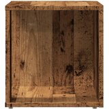  Bočni stolić boja starog drva 33 x 33 x 34 cm konstruirano drvo | shoptok.hr