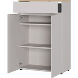 Germania Krem komoda u mat dekoru 80x120x40 cm Lissabon – | shoptok.hr