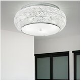 Ideal lux - kristalni plafonski luster pasha 14xE14/40W/230V ø 65 hrom | Eponuda.com