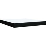 vidaXL Krevet s oprugama i madracem crni 180x200 cm od tkanine | shoptok.hr