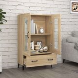  Visoka komoda boja hrasta sonome 70x31x115 cm konstruirano drvo | shoptok.hr