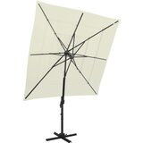  Senčnik aluminij peščen 250x250 cm | Shoptok.si