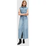 AllSaints Jeans obleka BLAIR DENIM DRESS W183DA
