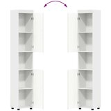  Set namještaja za kupaonicu TULUM Bijelo Konstruirano drvo | shoptok.hr