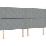  Podesivi krevet s madracem Svjetlosiva 200 x 200 cm Tkanina - Svjetlosiva 200 x 200 cm Dizajn s rombovima | shoptok.hr