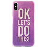  Silikonska futrola s šljokicama za Huawei P20 Lite - Ljubičasta KP22804 | Shoptok.si