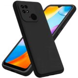 Onasi silikonski ovitek za xiaomi redmi 10C - mat črn | Shoptok.si