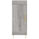  Visoka komoda siva sonome 34 5x34x180 cm od konstruiranog drva | shoptok.hr