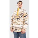 Columbia Helvetia II Printed Half Snap Fleece Half-Zip Pulover iz flisa lemon wash roaming | Shoptok.si